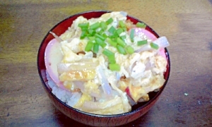 スーパーのお惣菜でお手軽！　牡蠣フライ丼