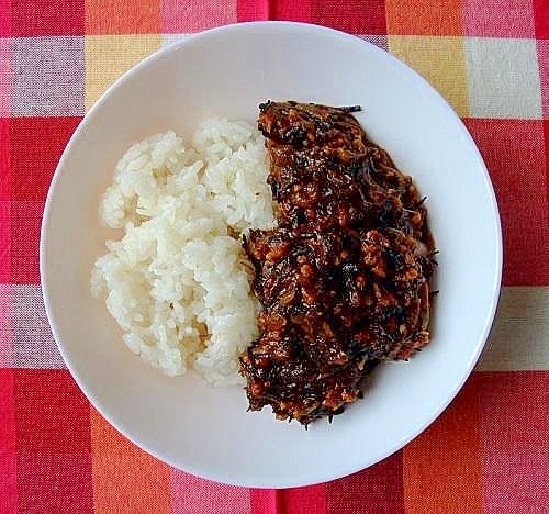 ひじきのキーマカレー