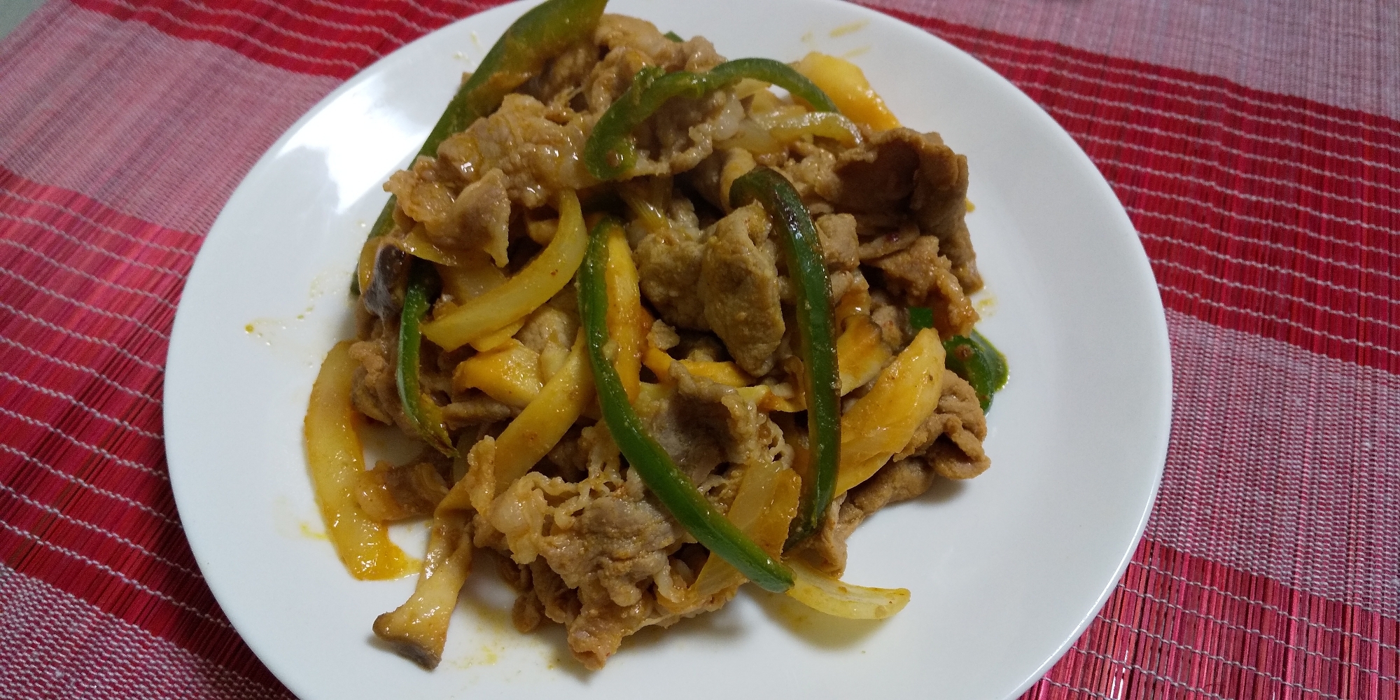 ご飯が進む！豚肉と野菜のスタミナ炒め♪