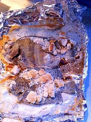 シマダイの塩釜焼き
