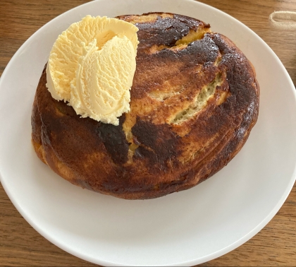 炊飯器で★パン耳フレンチトースト風ケーキ