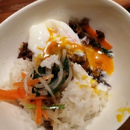 ご飯がすすむ！ビビンバ丼