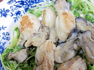 北海道サロマ湖産牡蠣☆　旨味凝縮「バターソテー」