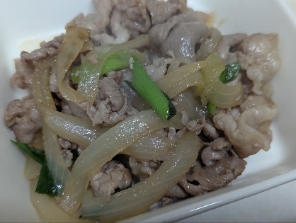 簡単！ネギと牛肉のすき焼き風煮