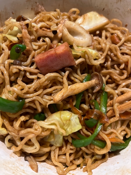 出来上がりすでにほぐれやすく感じました！年少の娘の初めての麺弁当です！ありがとうございました。