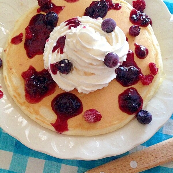 スイーツ ベリーなパンケーキ レシピ 作り方 By Thank You Good Bye 楽天レシピ スイーツ ベリーなパンケーキ レシピ 作り方 By Thank You Good Bye 楽天レシピ