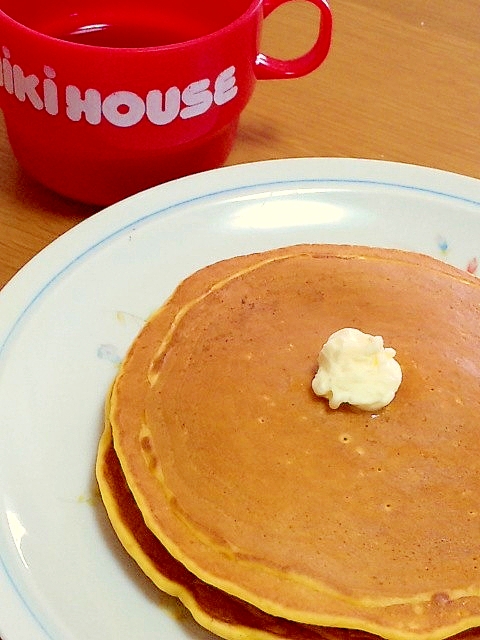 おいしくヘルシーに♪にんじんパンケーキ