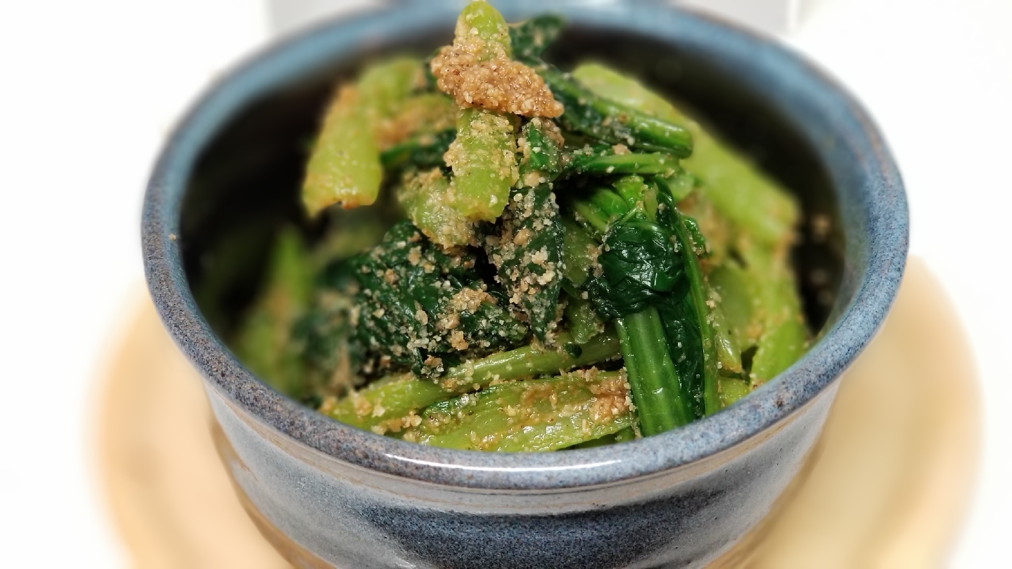 【基本の料理】我が家のやや甘めの小松菜の胡麻和え