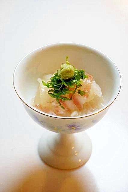 サッパリ鯛がネットリ濃厚鯛に変身！鯛の塩麹漬け