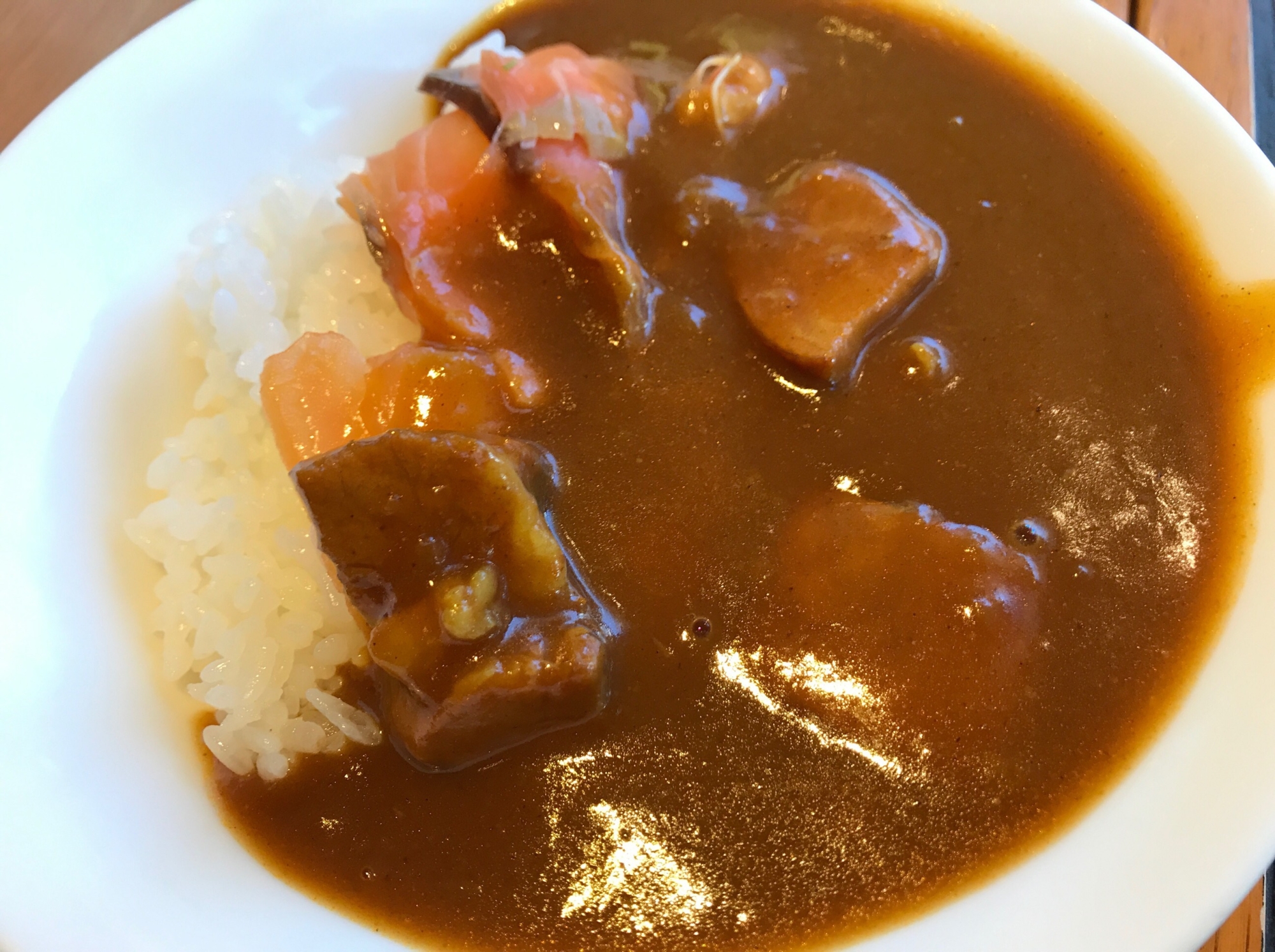 アレンジ！サーモンづくしカレー