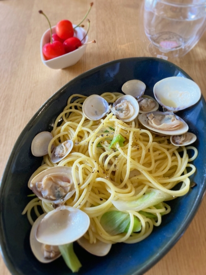 はまぐりのパスタ