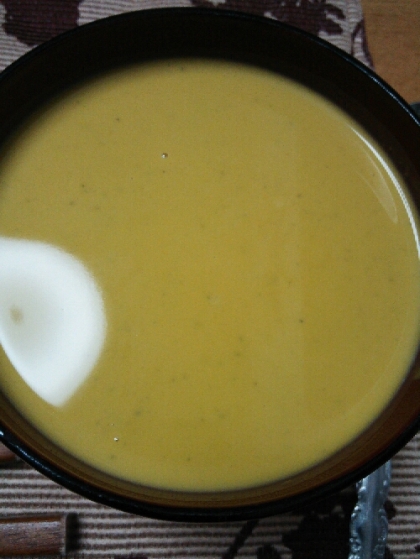 冷たいかぼちゃのスープ！forわんこ