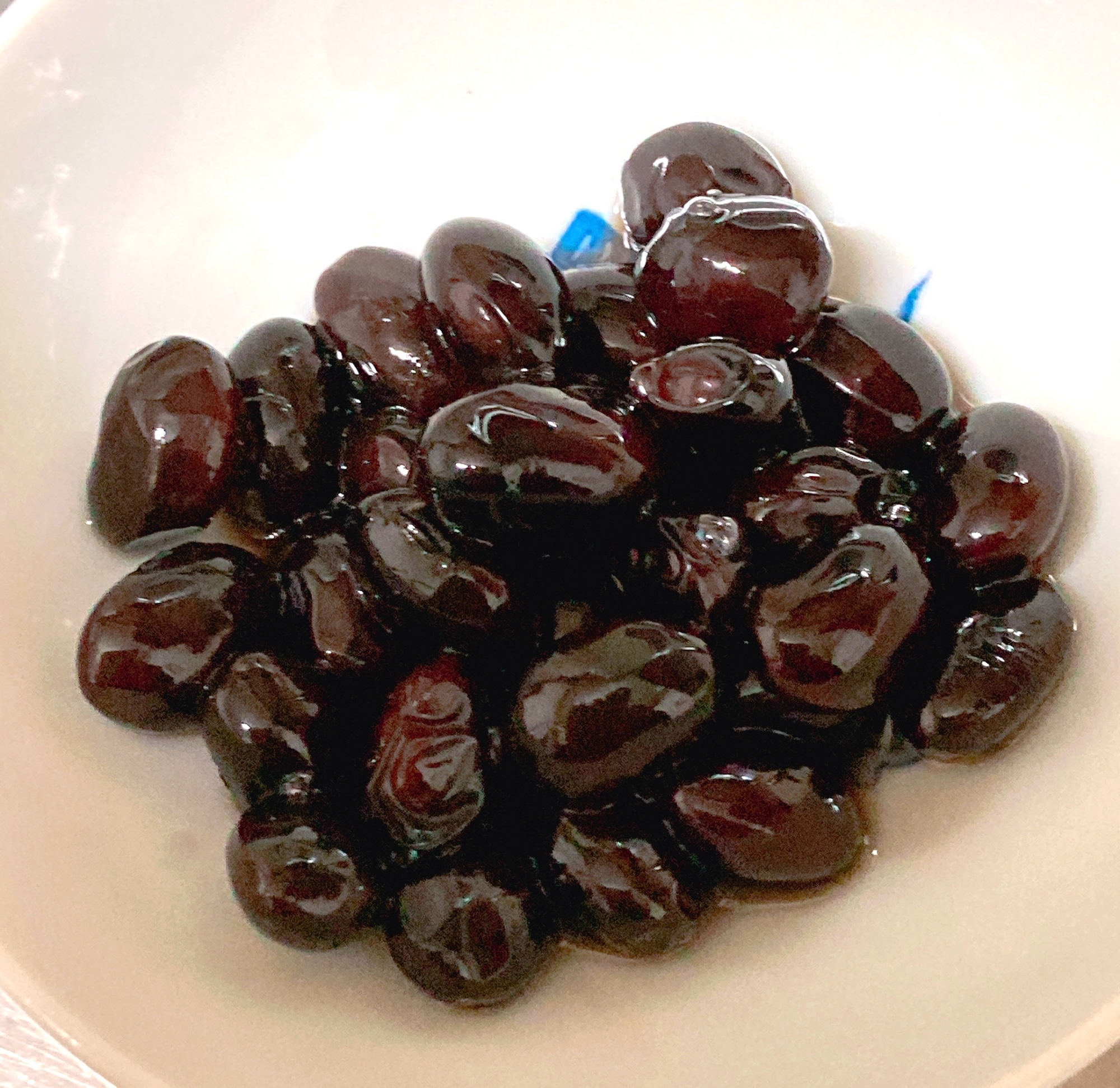 圧力鍋で黒豆煮