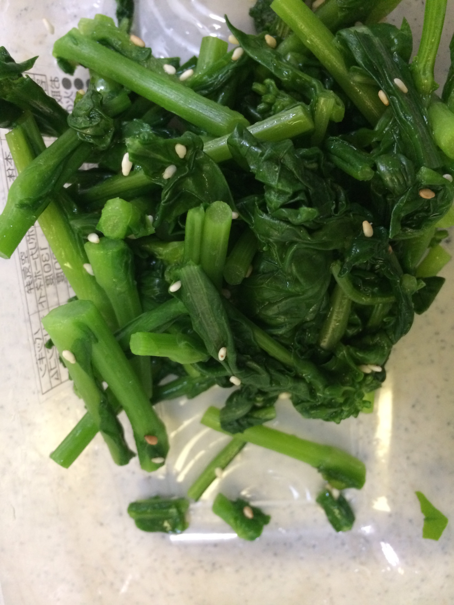 野沢菜のとうだちなのちょい漬け