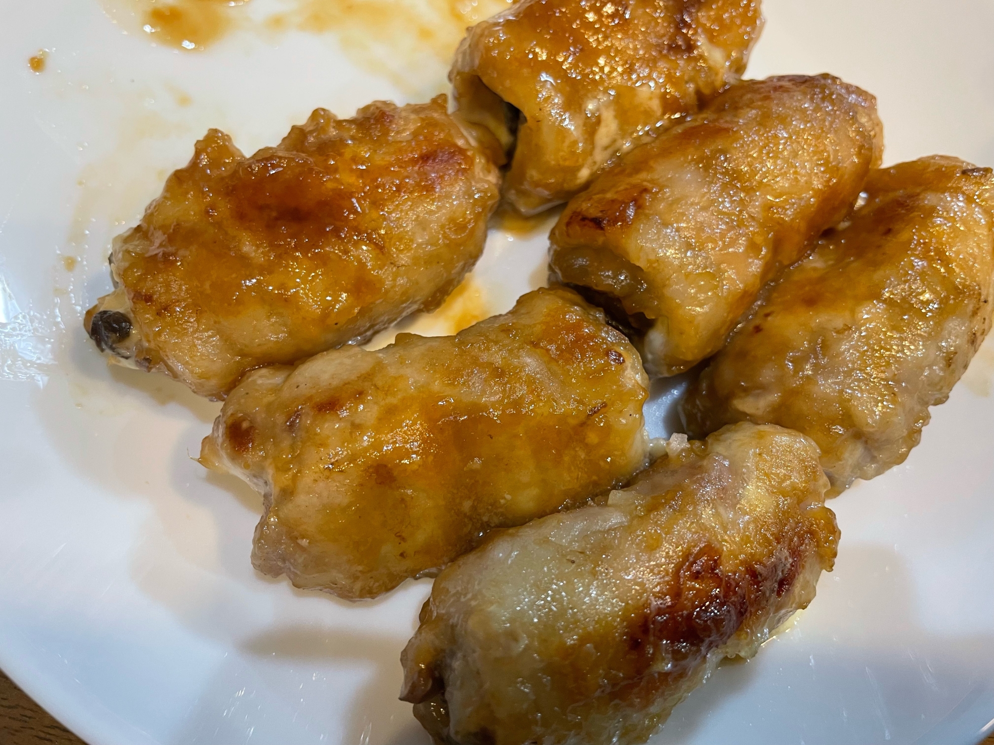 エリンギとチーズの豚ロース肉巻き