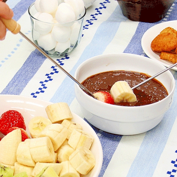 バレンタインに♪チョコフォンデュパーティー♪