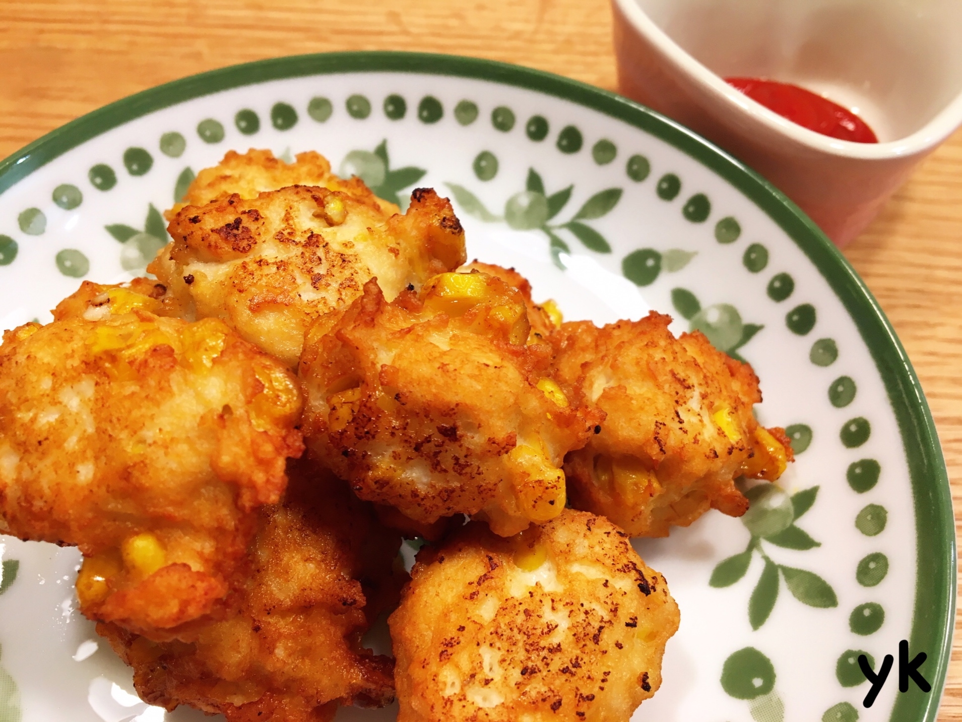 カリふわ❤︎コーンナゲット〔包丁不要〕