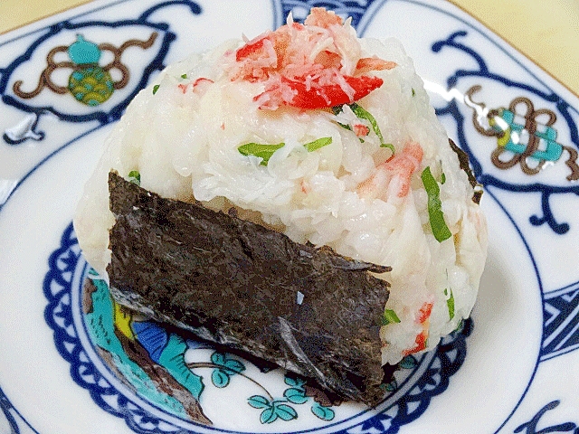 北海道と言えばカニ！　「カニ寿司むすび」