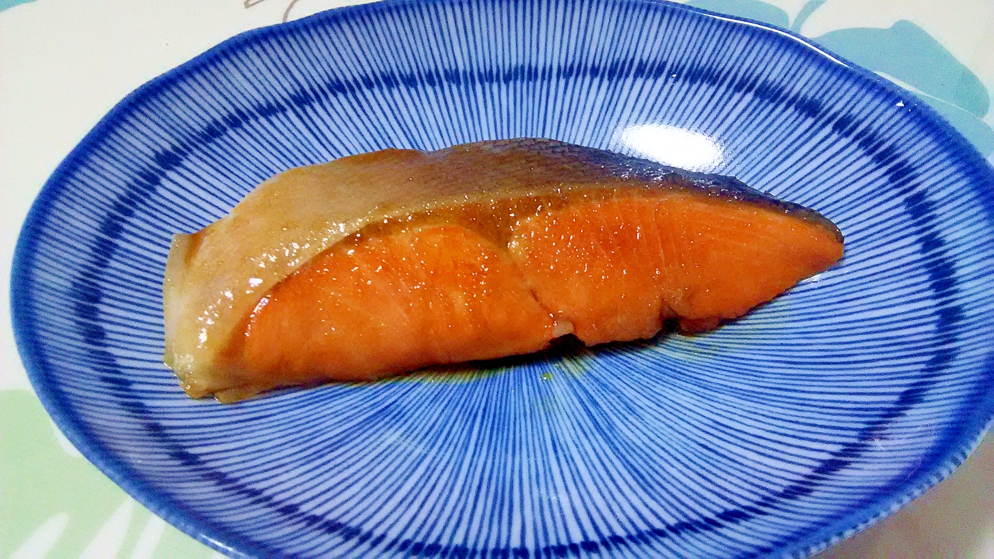 鮭のにんにく醤油煮