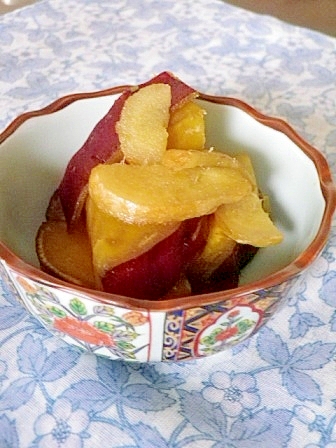 サツマイモの生姜甘辛煮