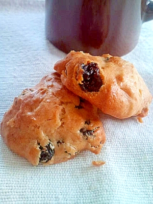 レーズンたっぷり！ソフトクッキー