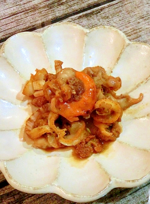 ご飯がすすむ！ホタテひもdeバター醤油炒め♪
