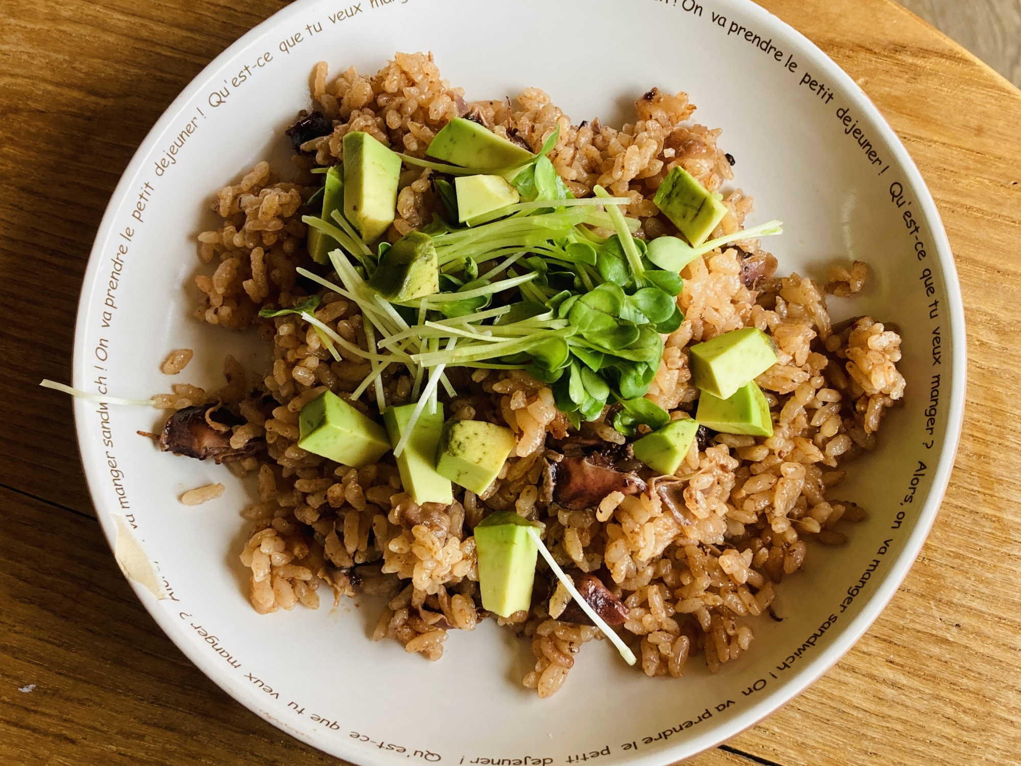 パエリア風ホタルイカの炊き込みご飯