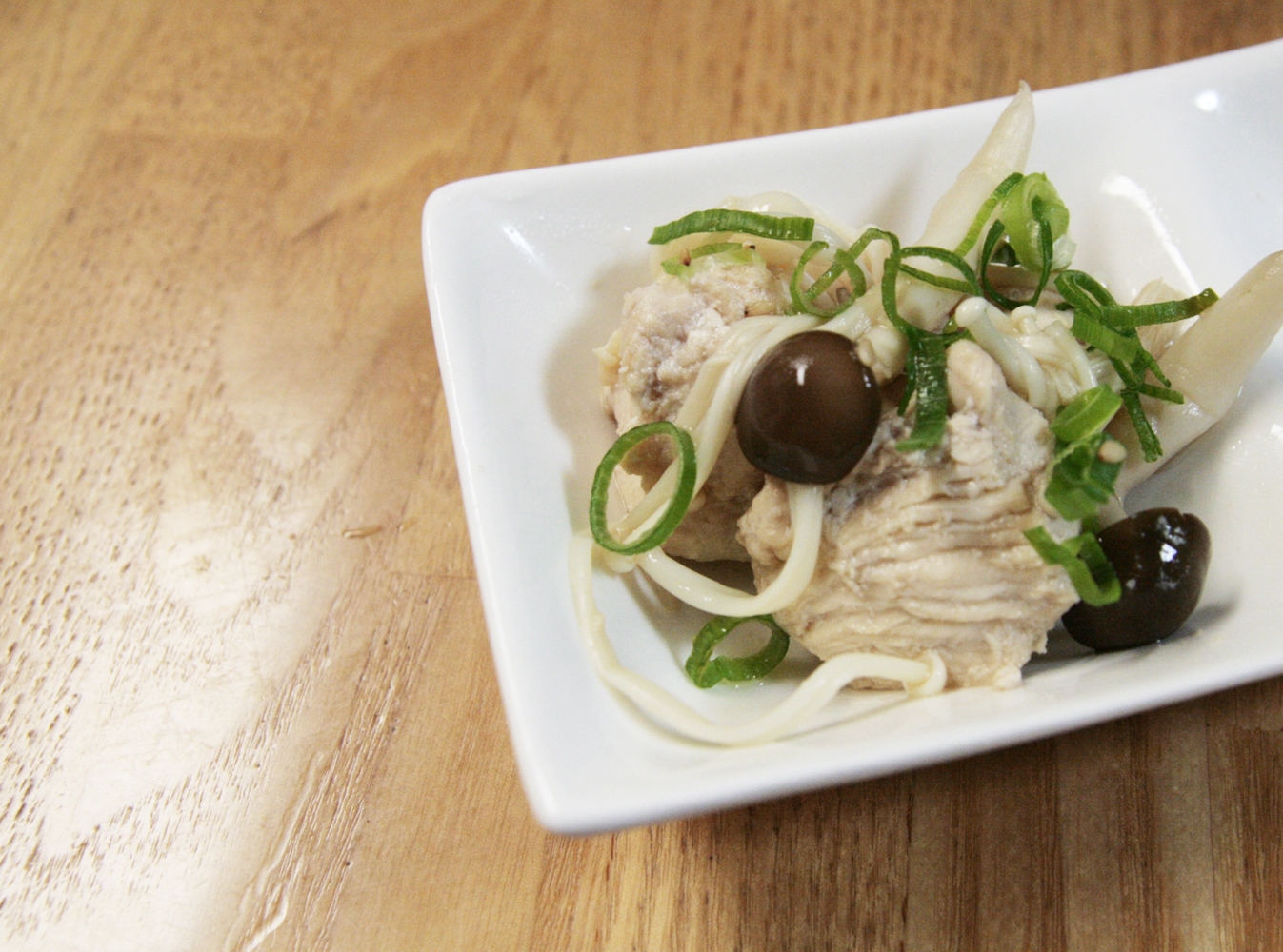 鶏とキノコの煮浸し