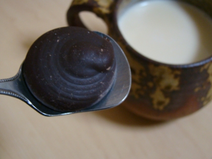 ホット豆乳チョコレート