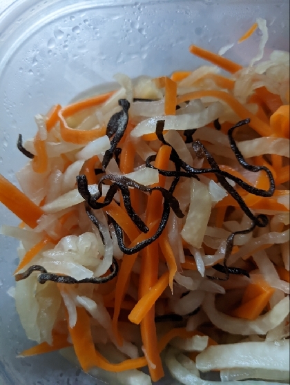 大根と人参のなます