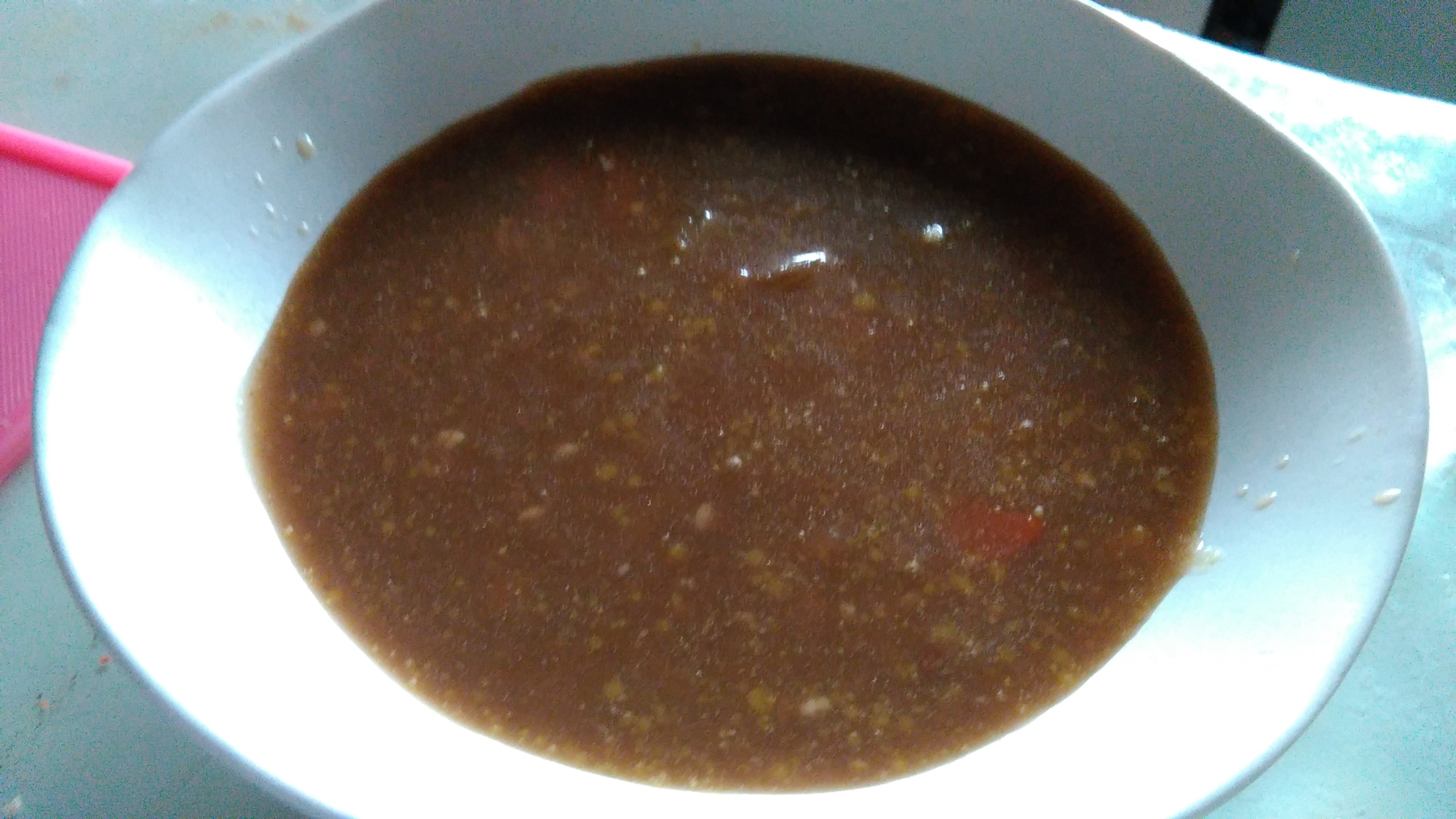 残りカレーでリメイク！カレースープ