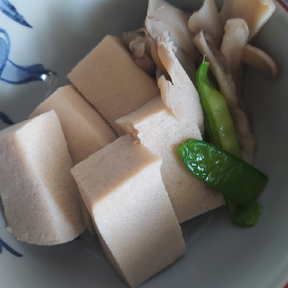 高野豆腐の煮物