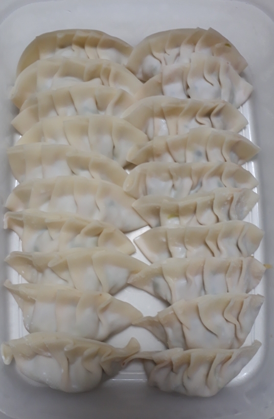 くっつかない!冷凍保存の方法❣️手作り餃子