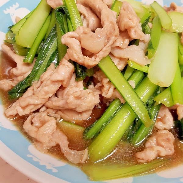 子供が喜ぶ 小松菜と豚肉のオイスターソース炒め レシピ 作り方 By Acchan66 楽天レシピ 子供が喜ぶ 小松菜と豚肉のオイスターソース炒め レシピ 作り方 By Acchan66 楽天レシピ
