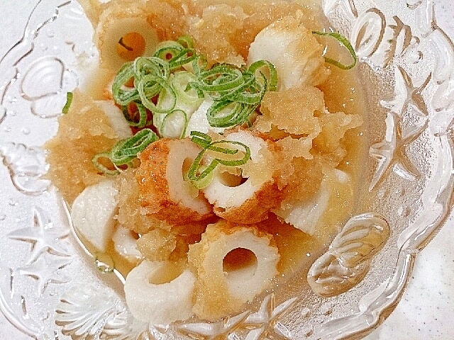 ちくわの黒酢大根おろしあえ レシピ・作り方 by hideok888 - 楽天レシピ