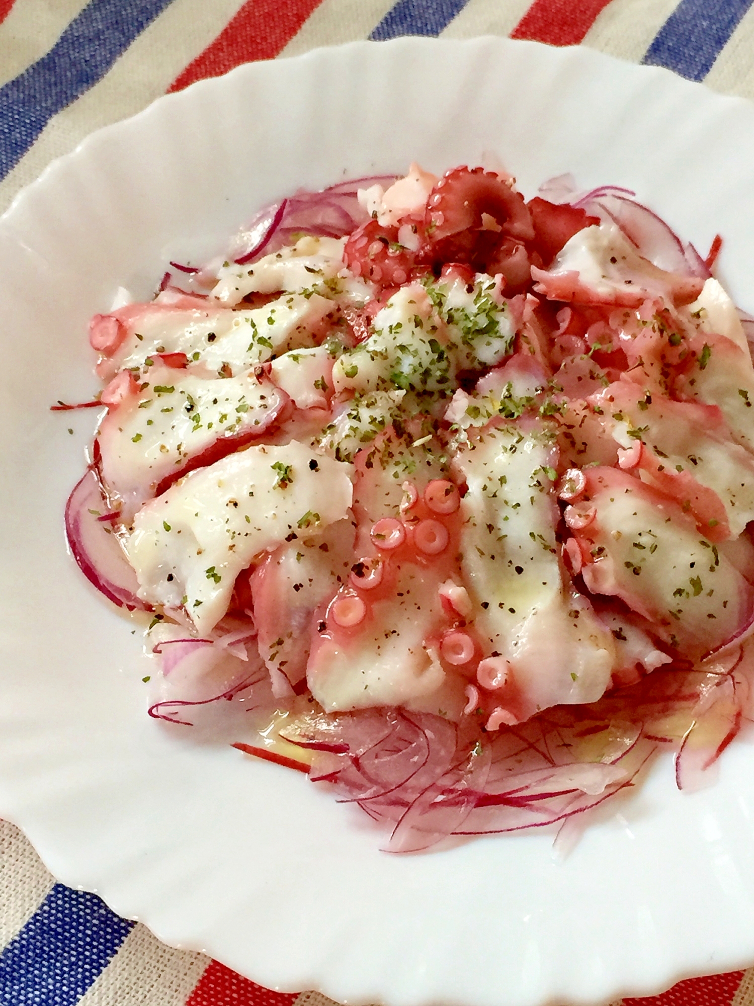 簡単イタリアン タコのカルパッチョ レシピ 作り方 By みさきらりんず 楽天レシピ 簡単イタリアン タコのカルパッチョ レシピ 作り方 By みさきらりんず 楽天レシピ