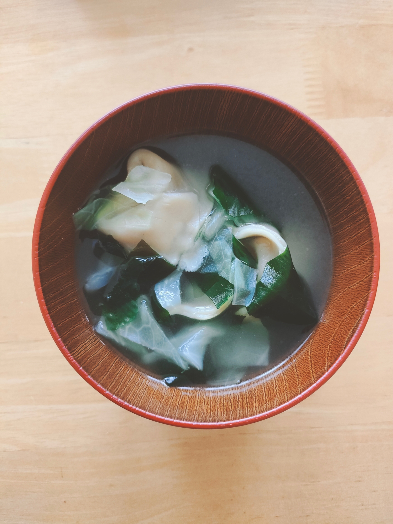 水餃子と大根のスープ