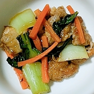 チンゲン菜の炒め物