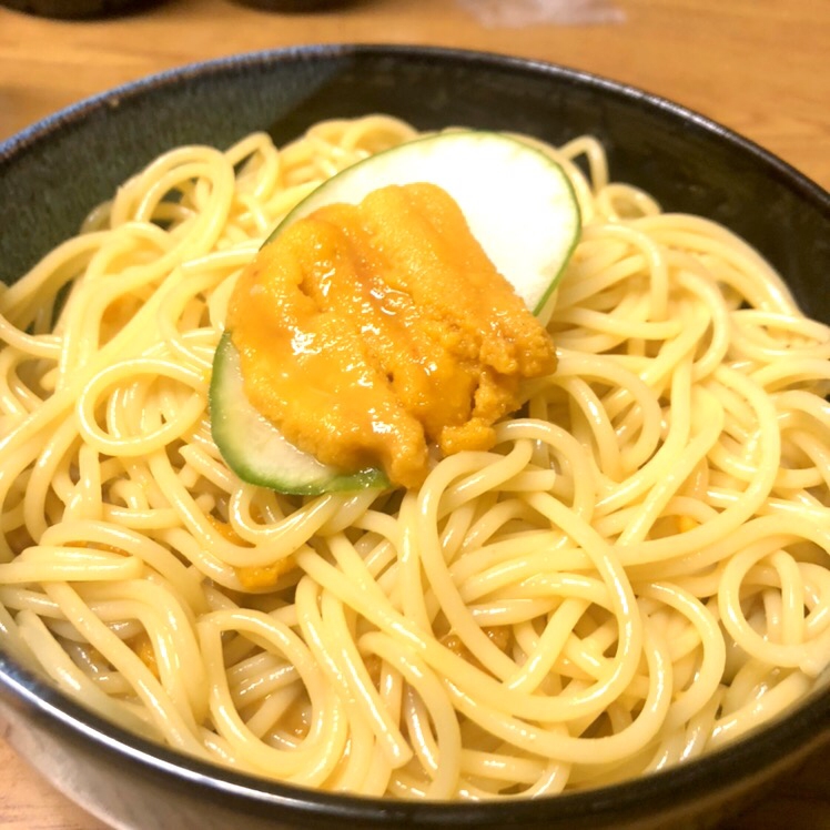 和風♪生うにパスタ