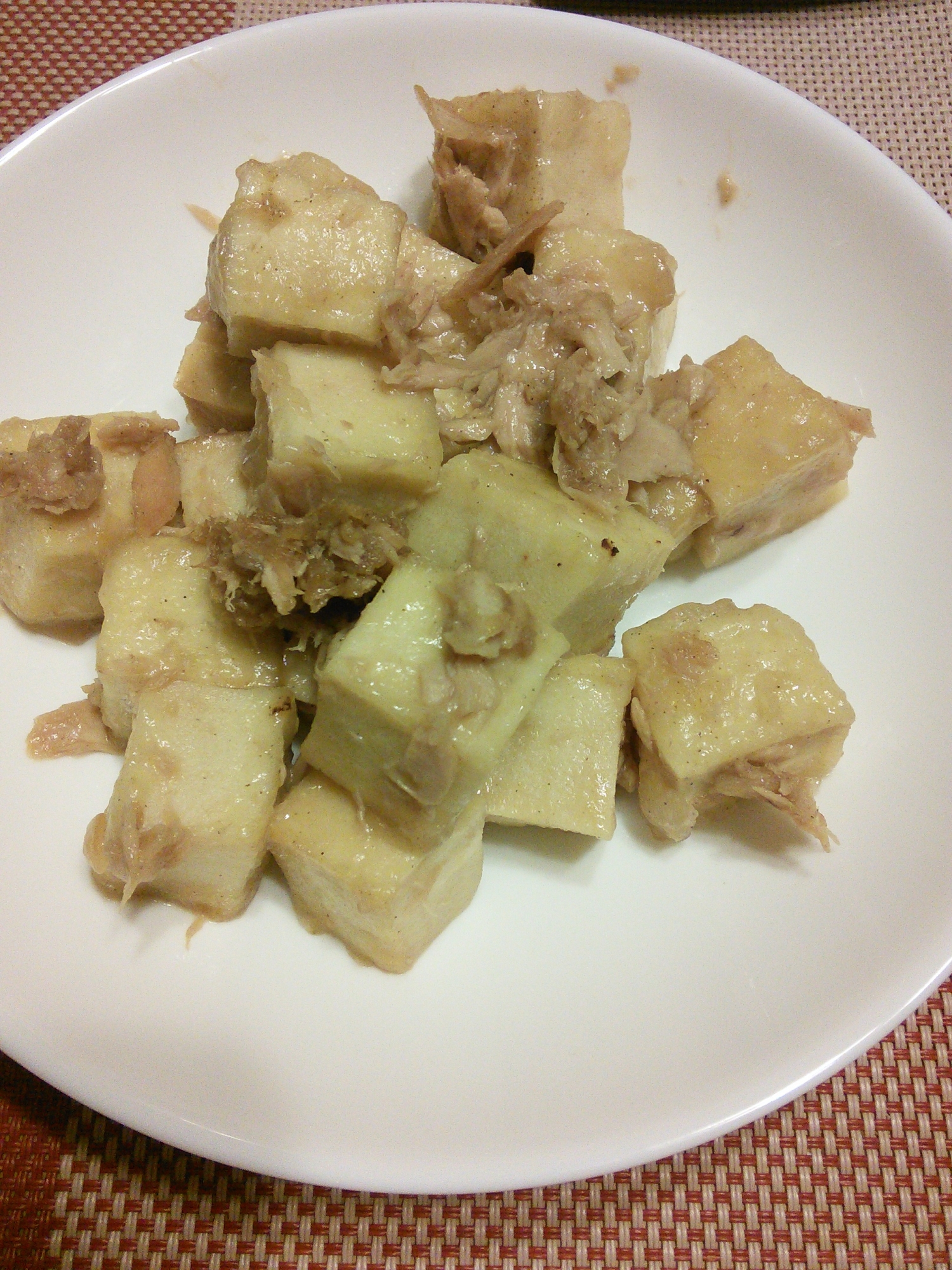 高野豆腐とツナの炒めもの