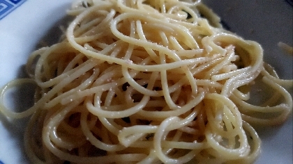 たらこのバター醤油パスタ