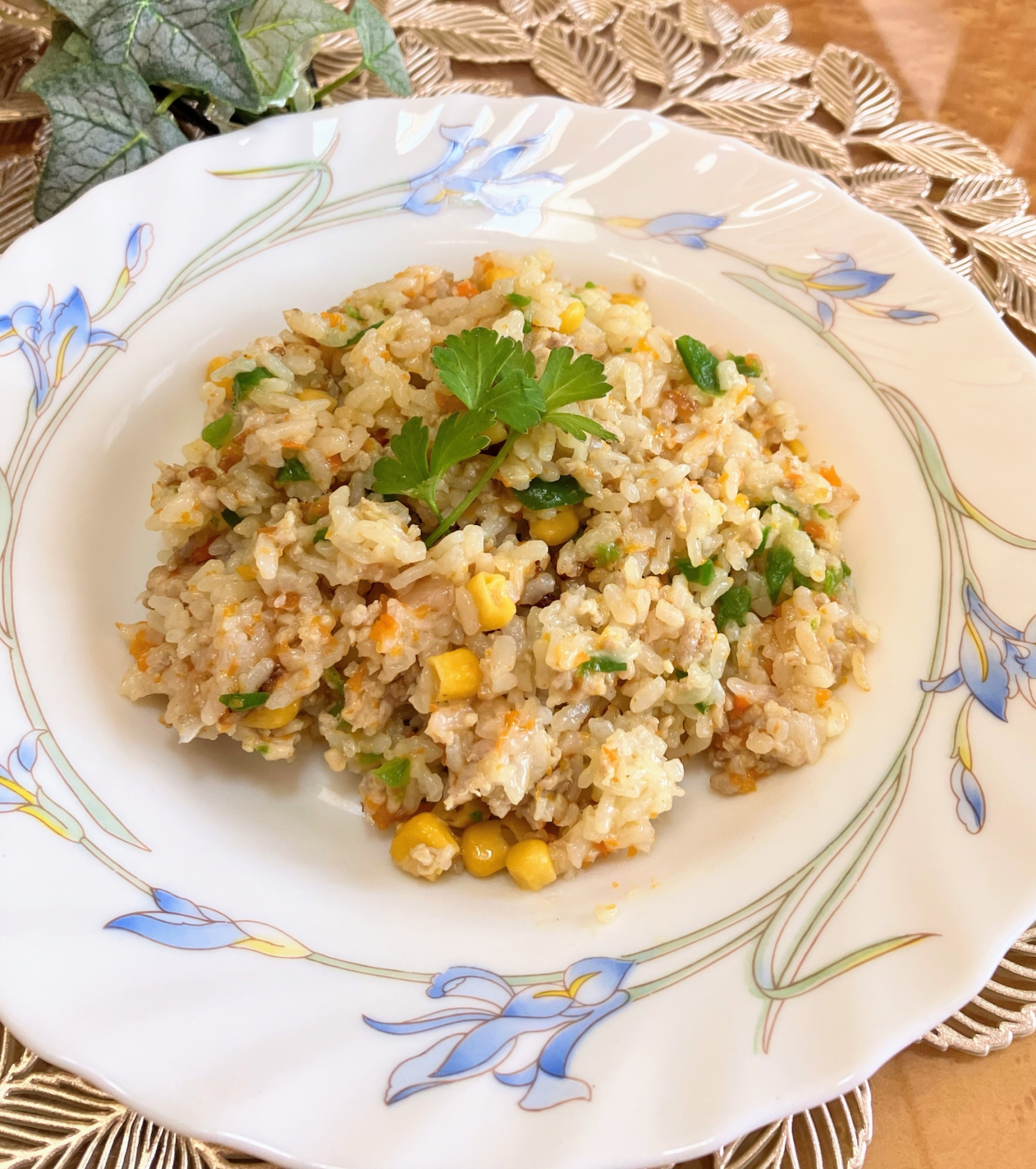 簡単❣️〜チキンピラフ〜