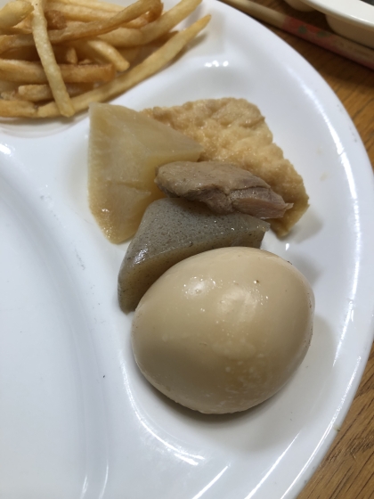 美味しかったです(^^)小さい子がいるので、具は全体的に小さめに切りました！