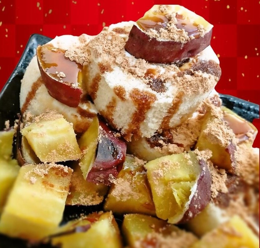 焼きいもデザートプレート レシピ・作り方 by すぱこさん＠子ども2人