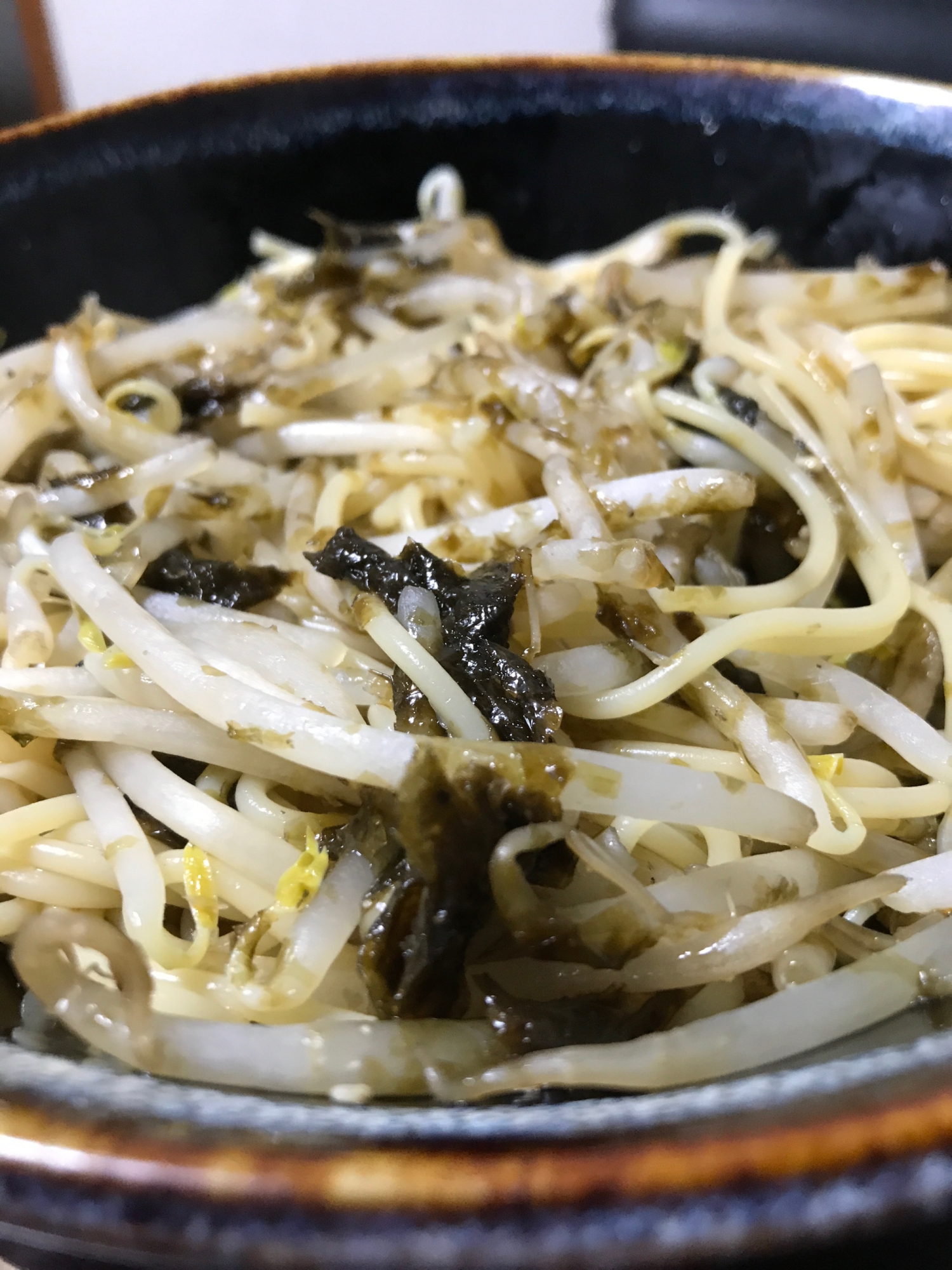 スープも手作り！簡単もやし海苔ラーメン