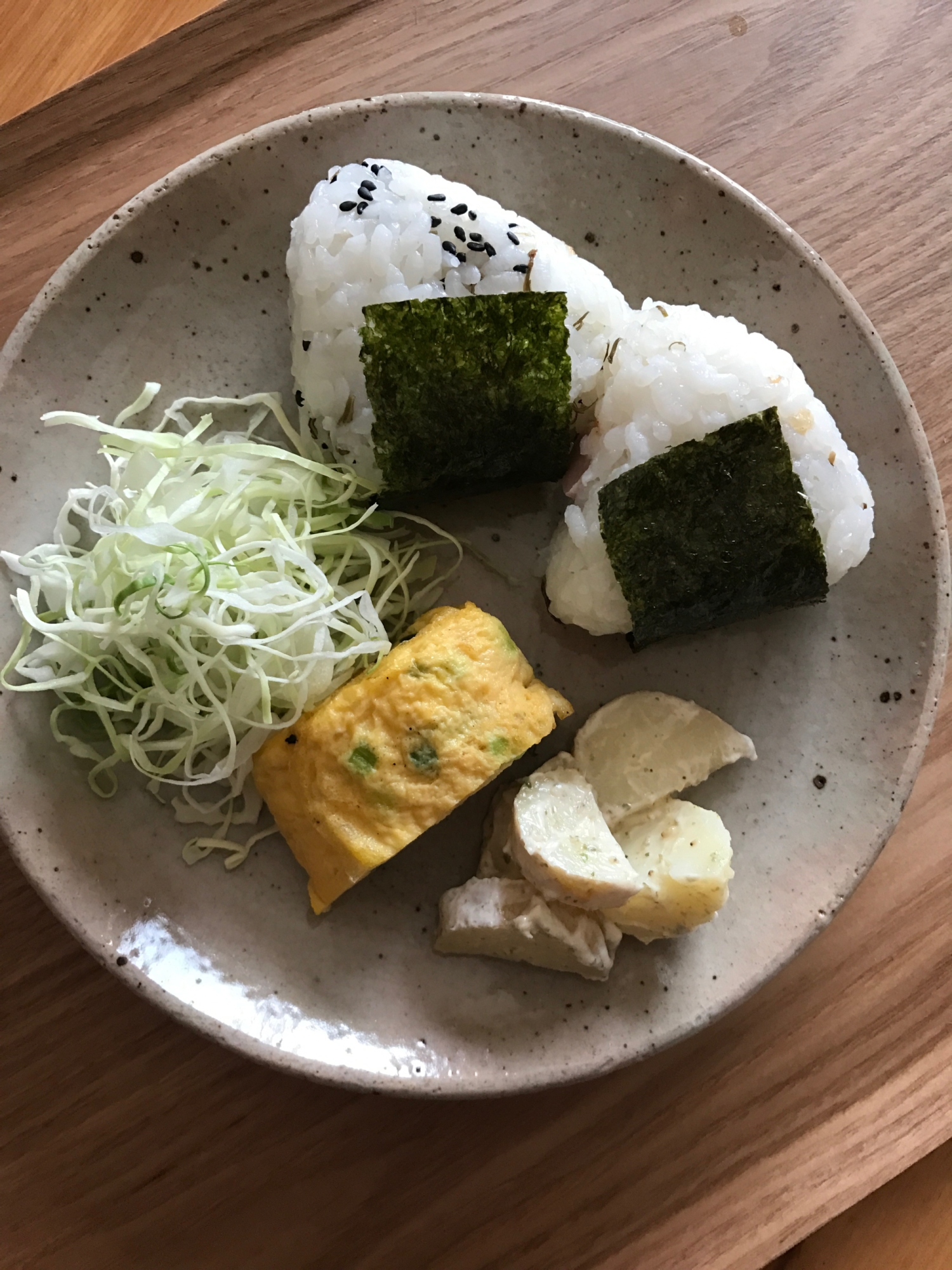 おむすび朝ごはんプレート