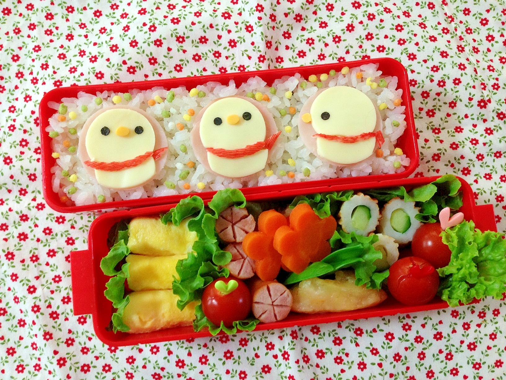 簡単キャラ弁 もい鳥のお弁当 レシピ 作り方 By Cherry05 楽天レシピ