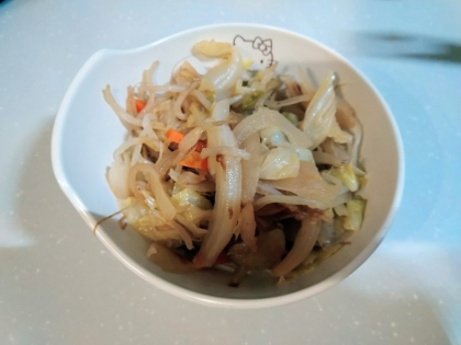 豚肉と野菜のポン酢炒め