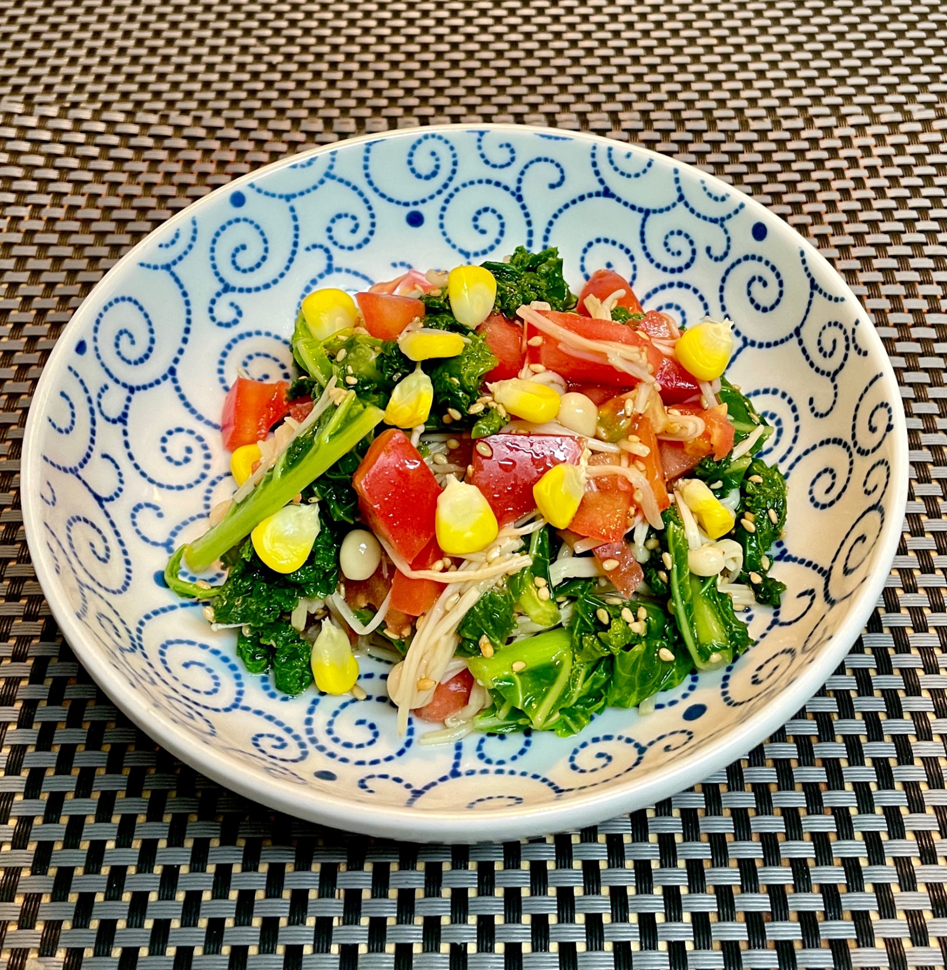 野菜の王様を美味しくいただく♡ケールの和えもの