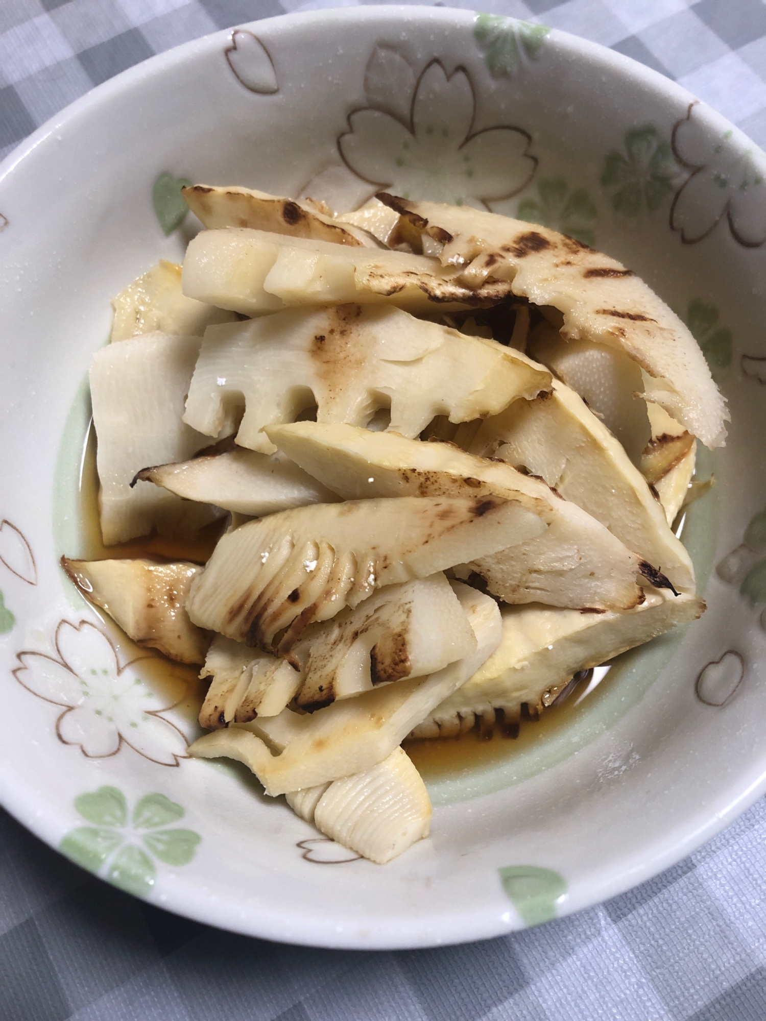 タケノコ水煮の炒め煮(お弁当用に)